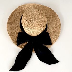 Scala Amelia Raffia Straw Big Brim Hat